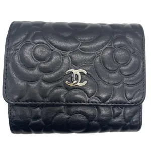 Chanel Leather Wallet (Tri-Fold) (Pre-Owned)