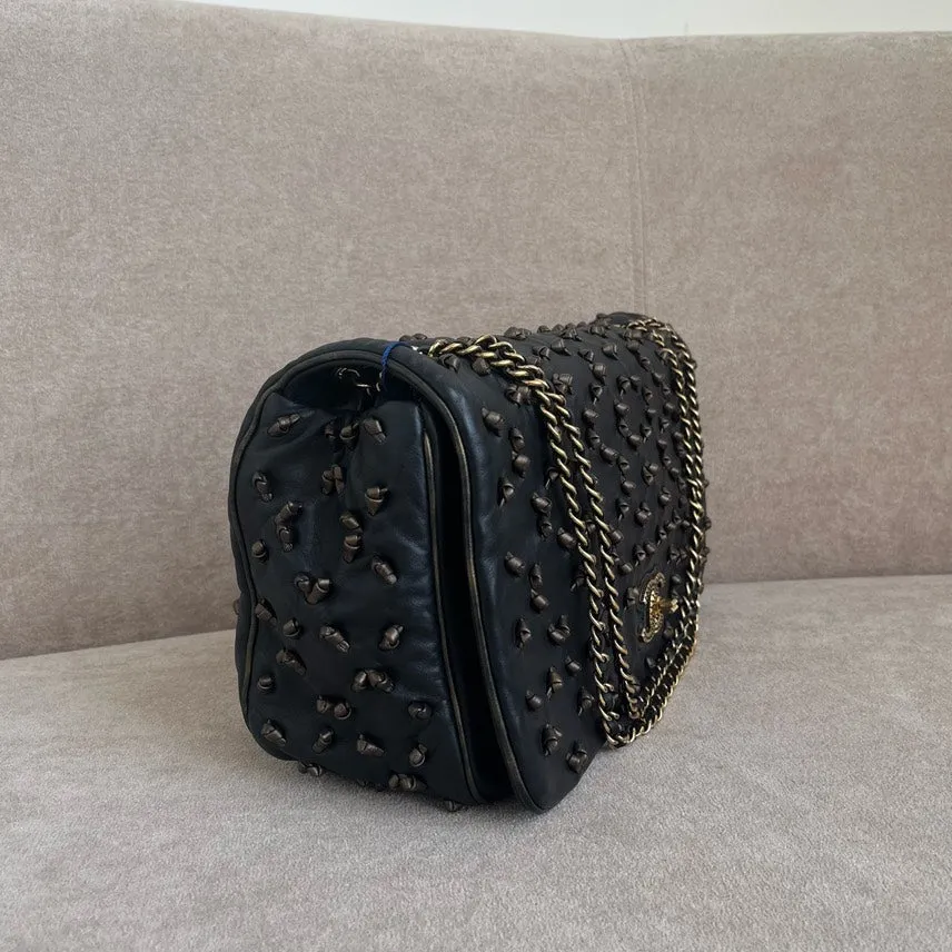 Chanel Preloved Limited Edition Black Shoulder Bag