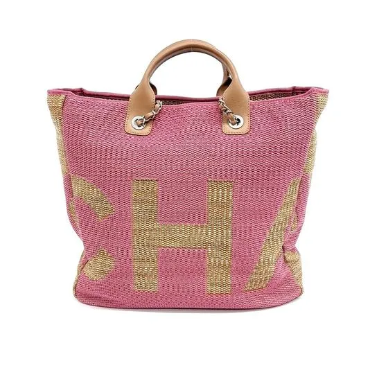 Chanel Raffia Deauville Tote & Shoulder Bag (9937689)