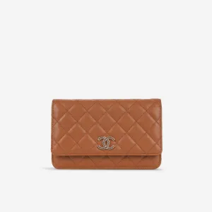 Chanel - Seasonal Strass WOC - Caramel Caviar GHW - Pre-Loved