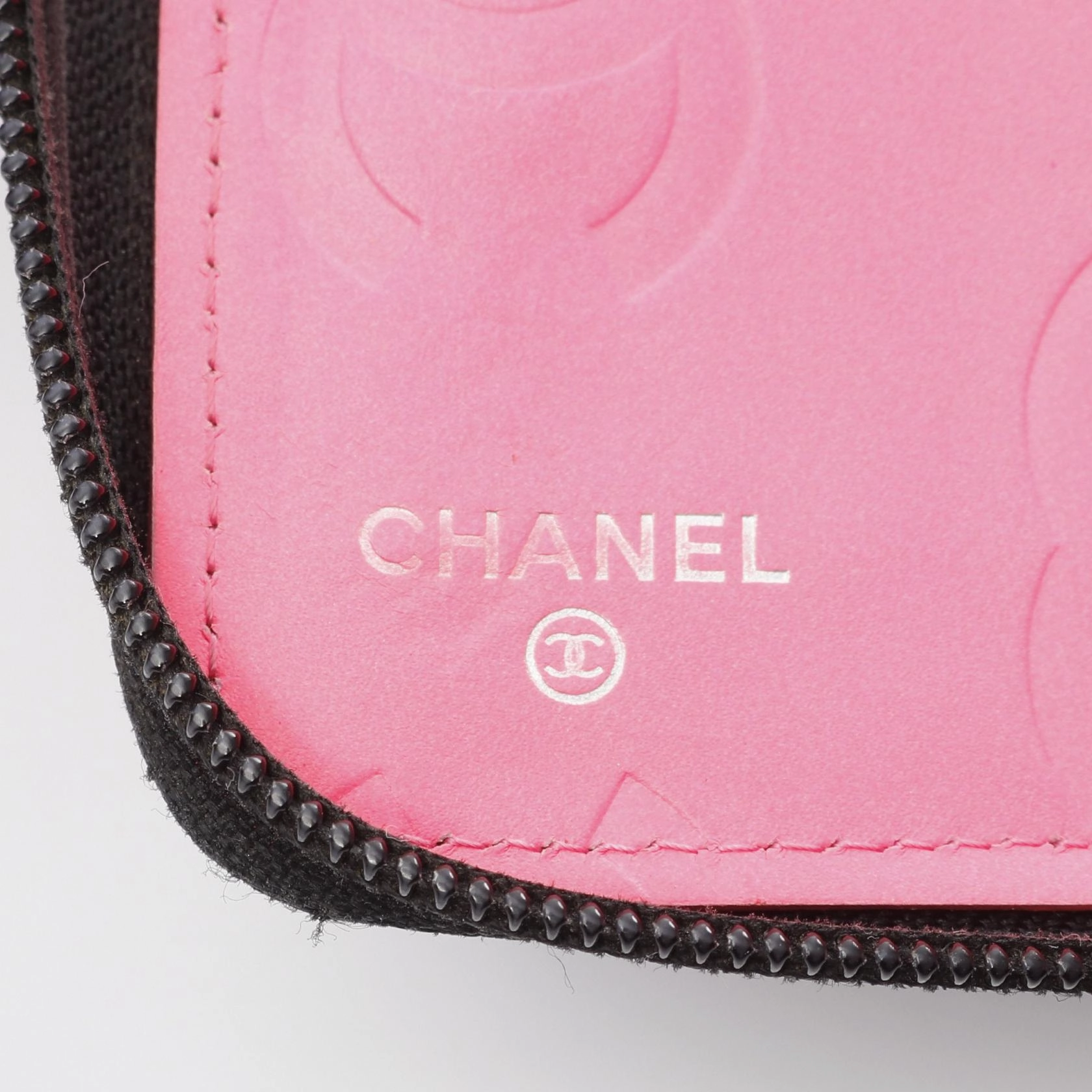 Chanel Cambon Line Leather Wallet Black