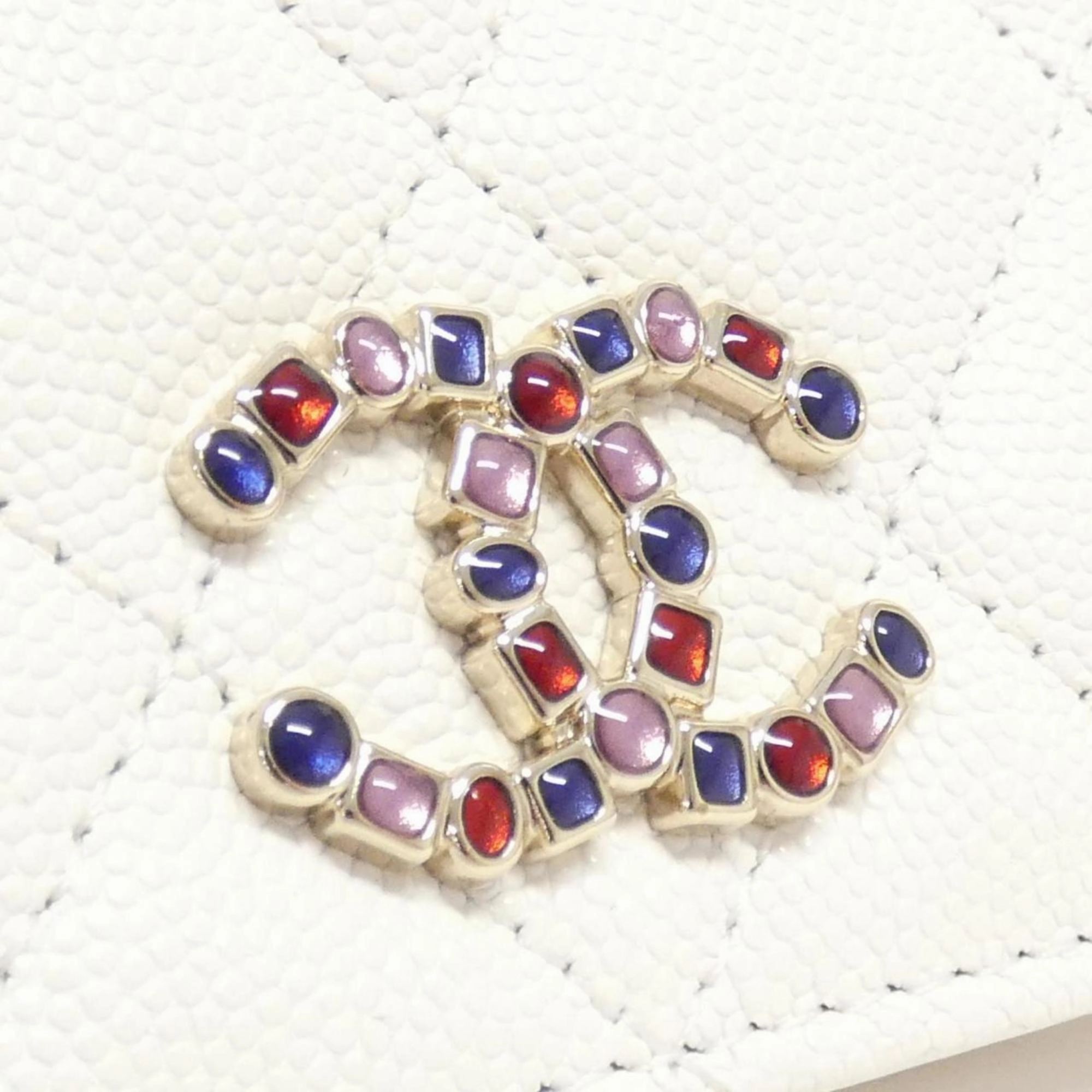 Chanel Caviar Leather Wallet (Bi-Fold) (Pre-Owned)