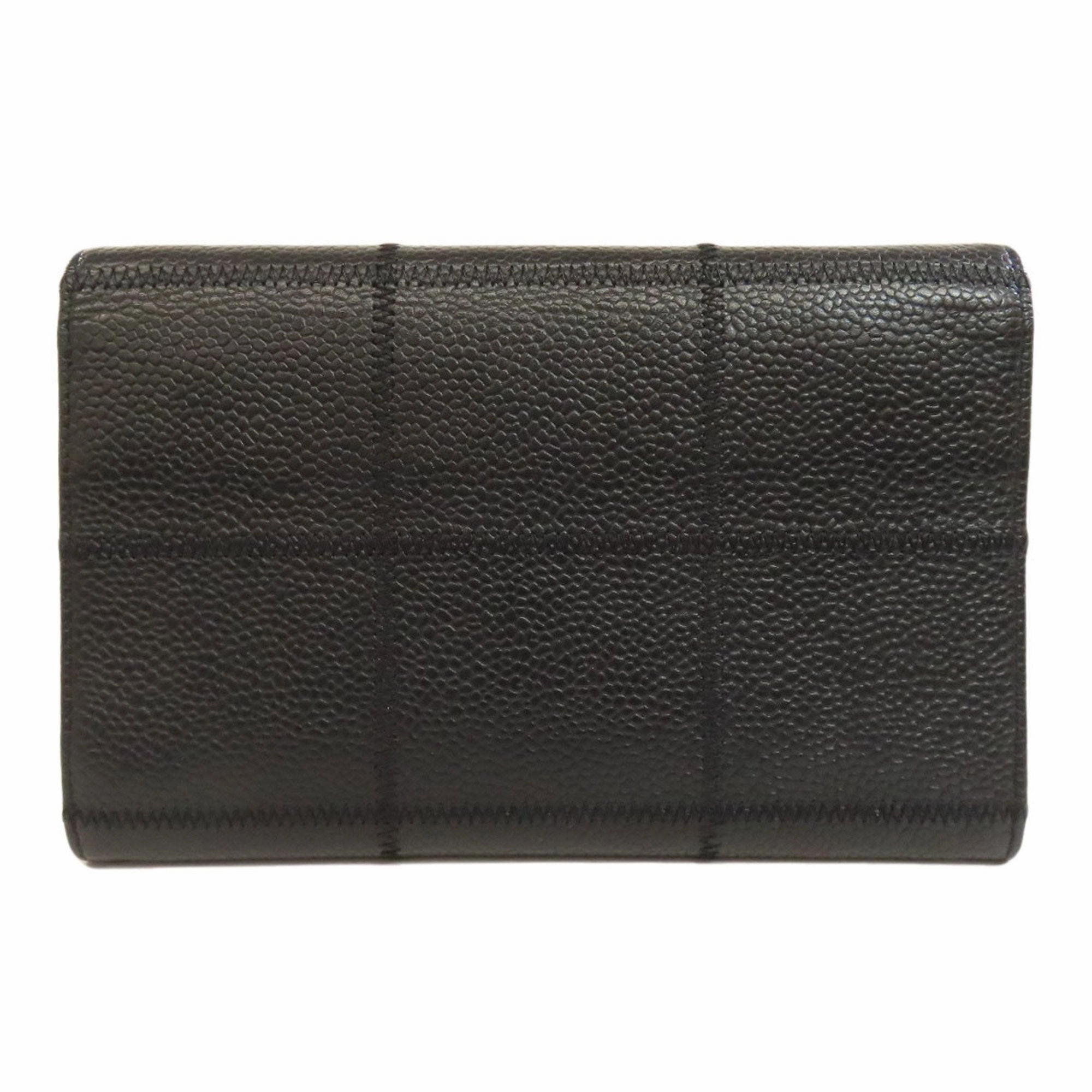 Chanel Chocolate Bar Leather Wallet (Bi-Fold) (Pre-Owned)