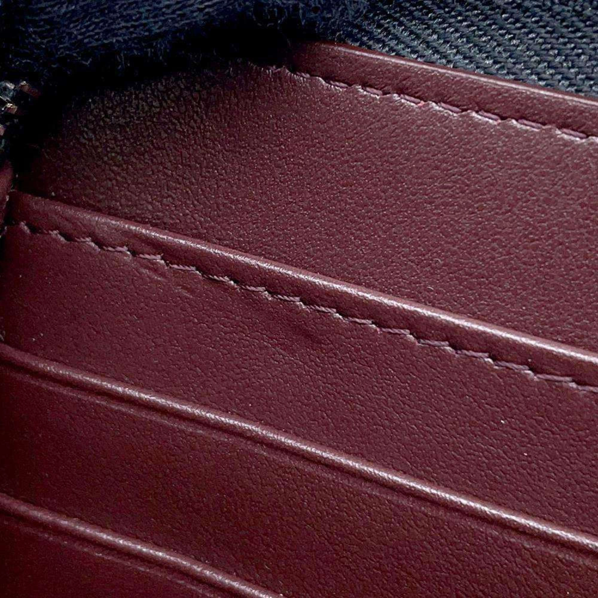 Chanel Grained Calfskin Long Wallet (Bi-Fold) (Pre-Owned)