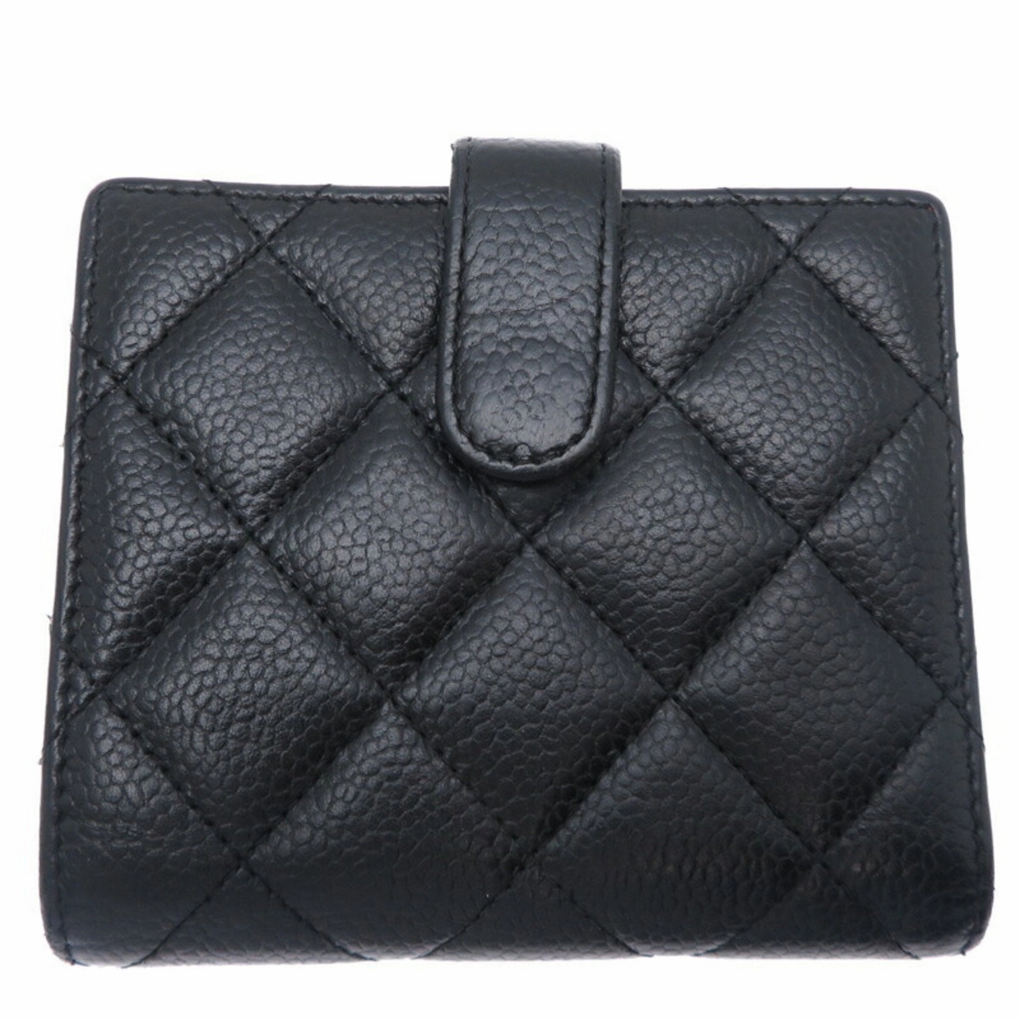 Chanel Grained Calfskin Wallet (Bi-Fold) (Pre-Owned)