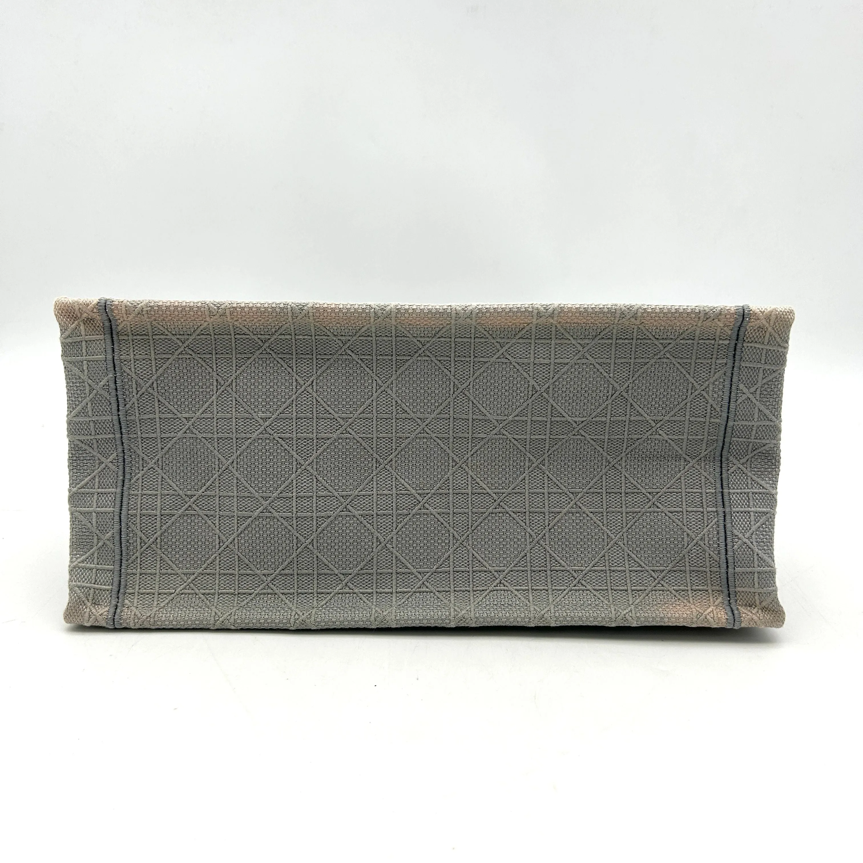 Christian Dior Medium Cannage Book Tote - Grey Totes, Handbags LA45533