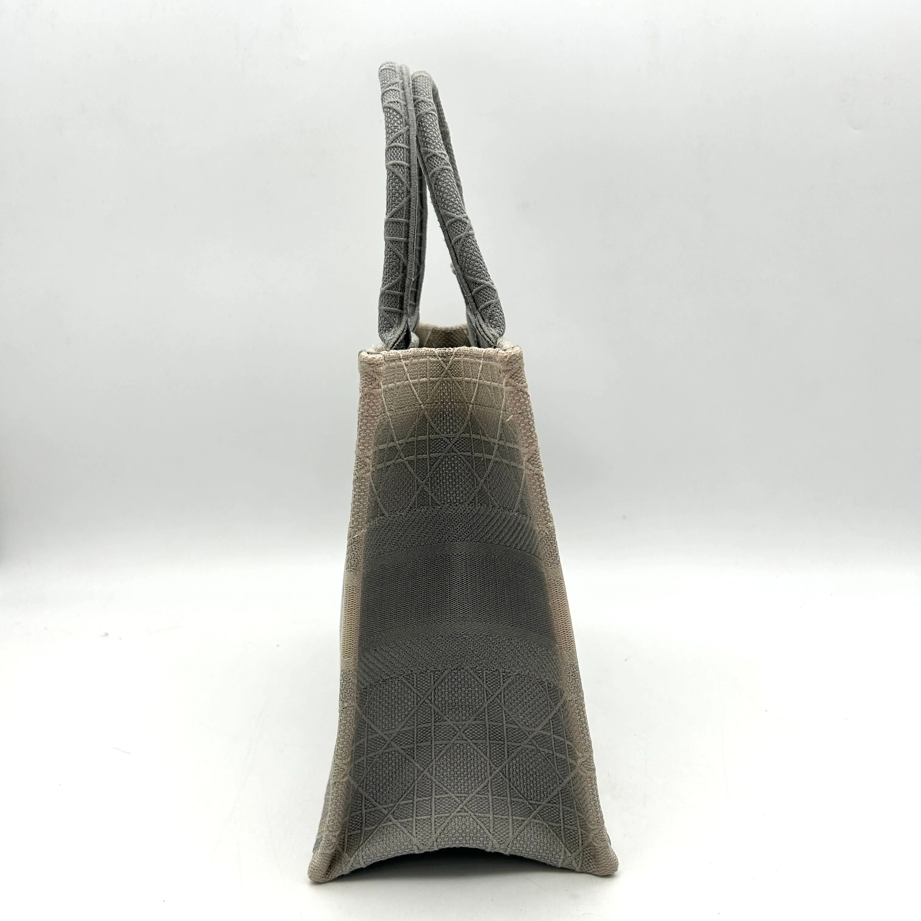 Christian Dior Medium Cannage Book Tote - Grey Totes, Handbags LA45533