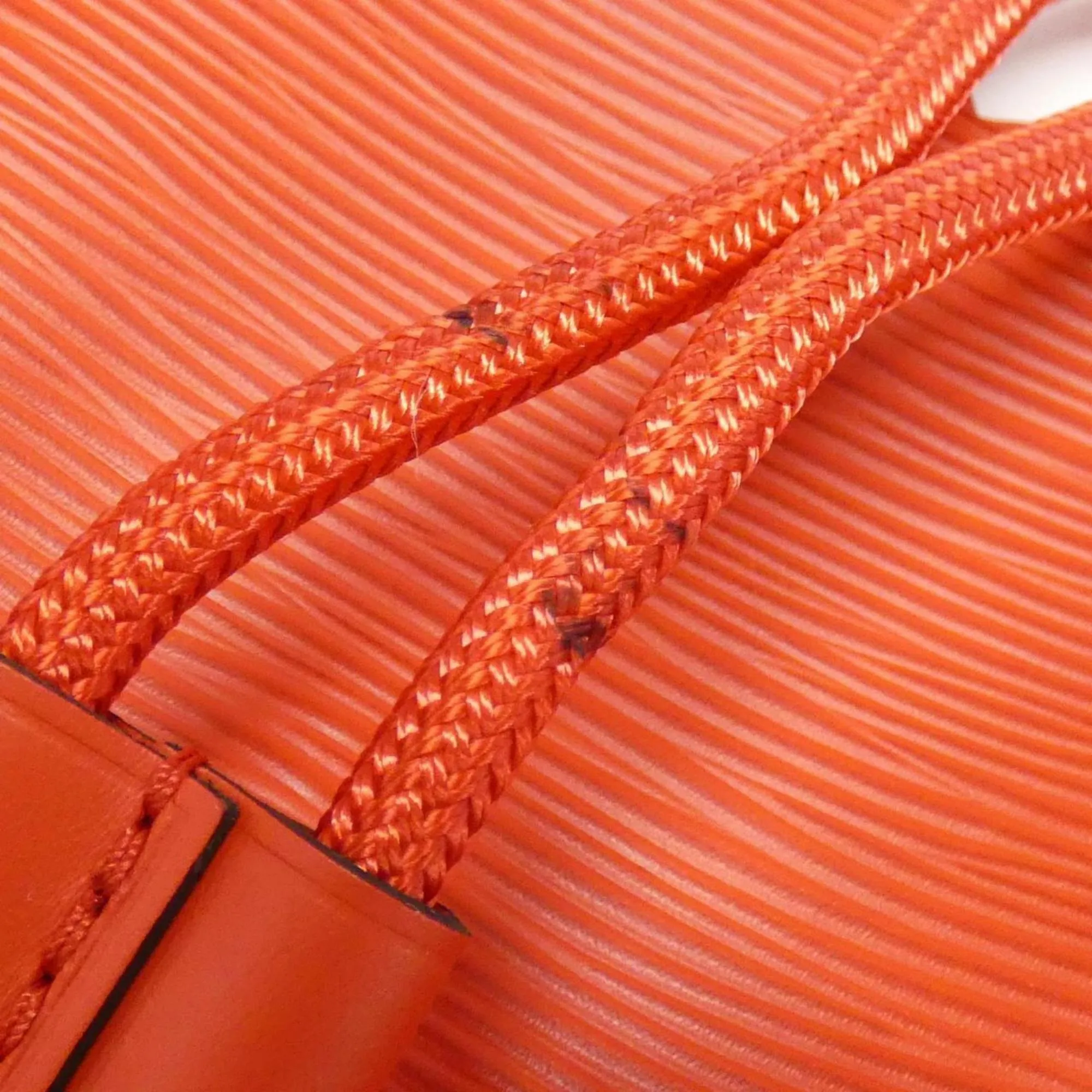 Christopher Leather Backpack with Dust Bag and Slight Scratches