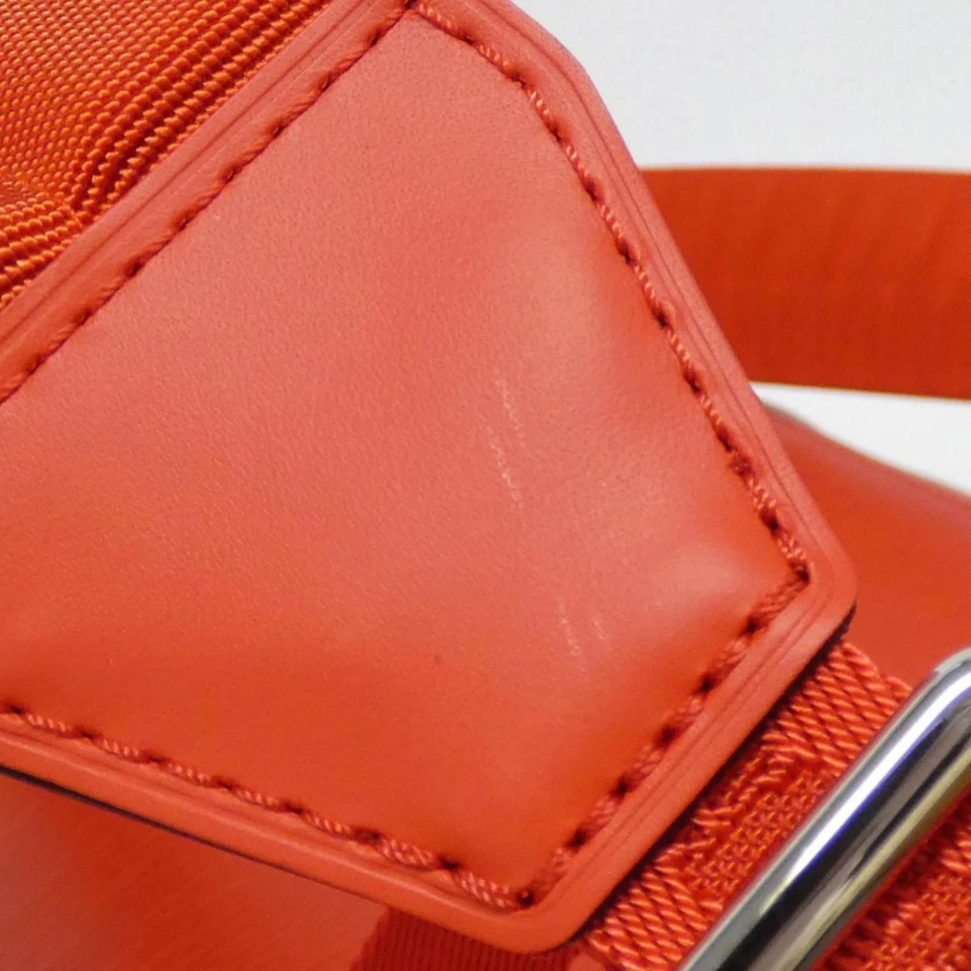 Christopher Leather Backpack with Dust Bag and Slight Scratches