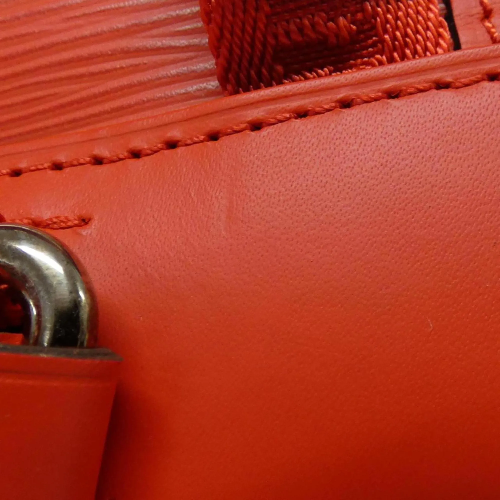 Christopher Leather Backpack with Dust Bag and Slight Scratches