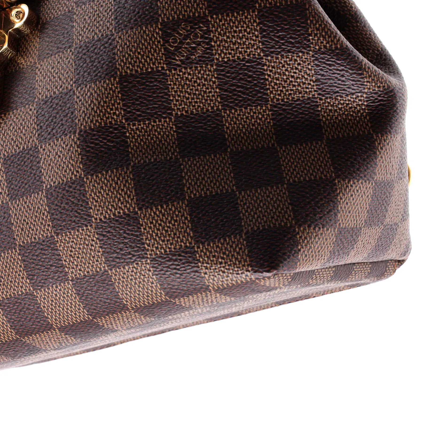 Clapton Backpack Damier and Leather