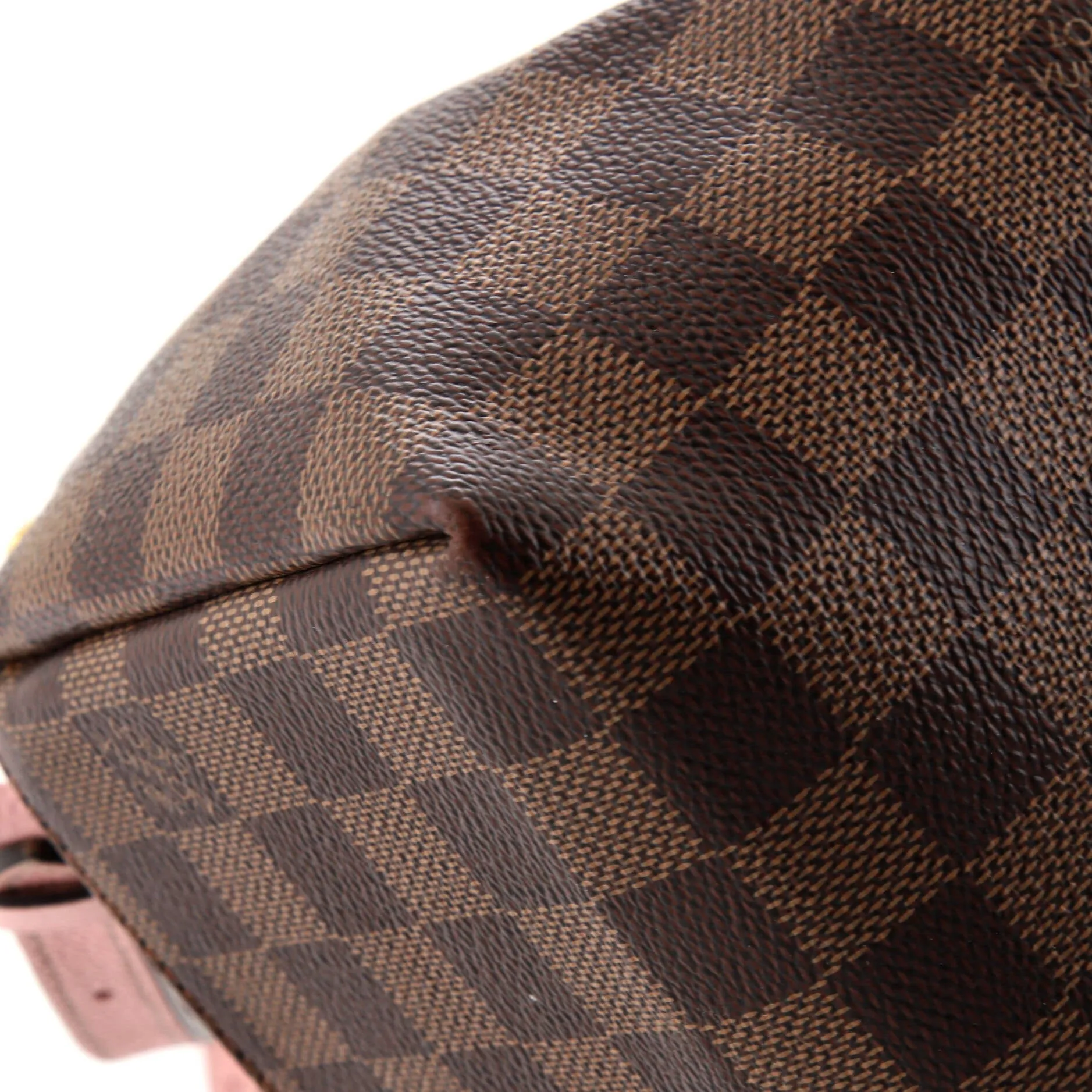 Clapton Backpack Damier and Leather