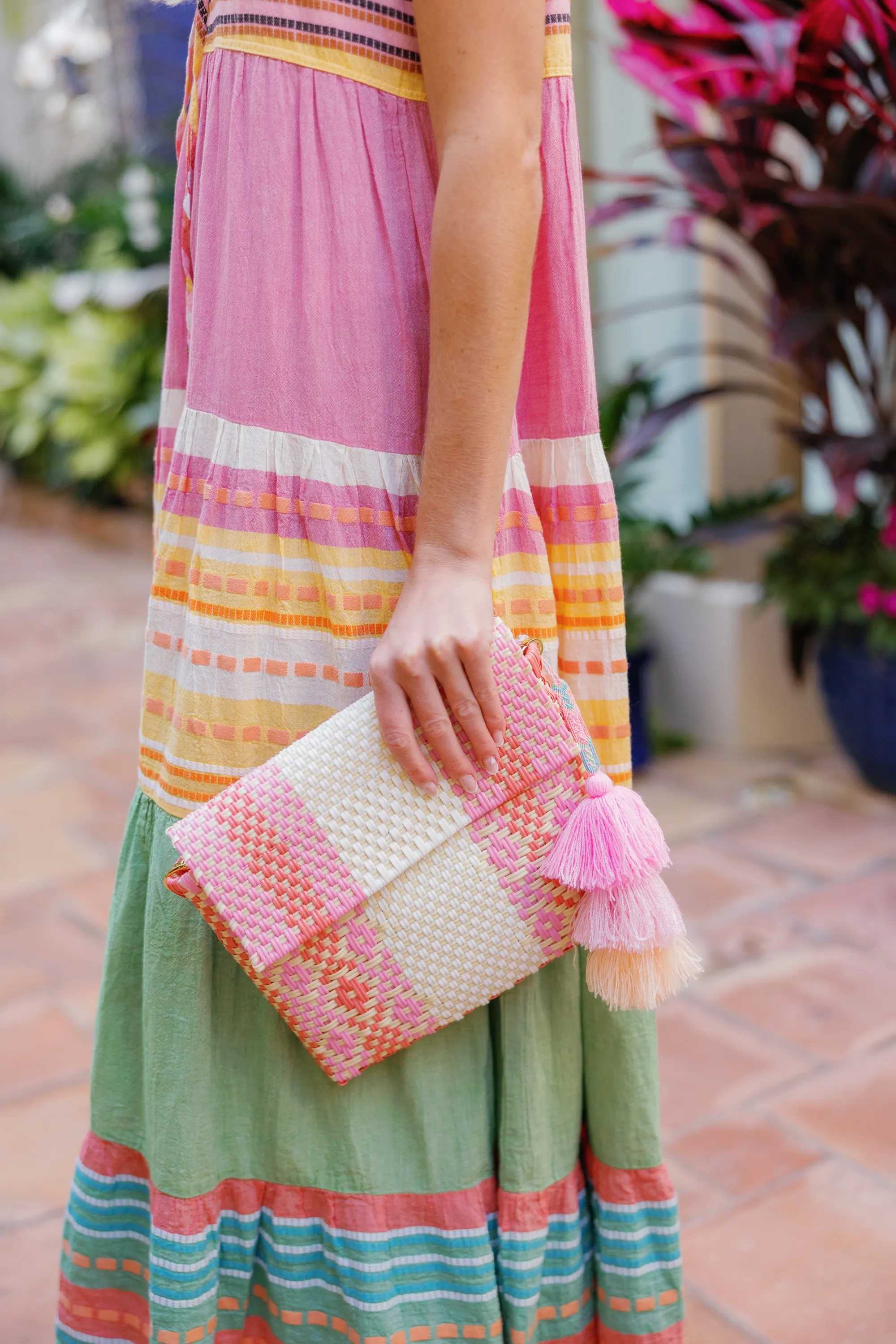 Clutch - Sunrise Peach Citron