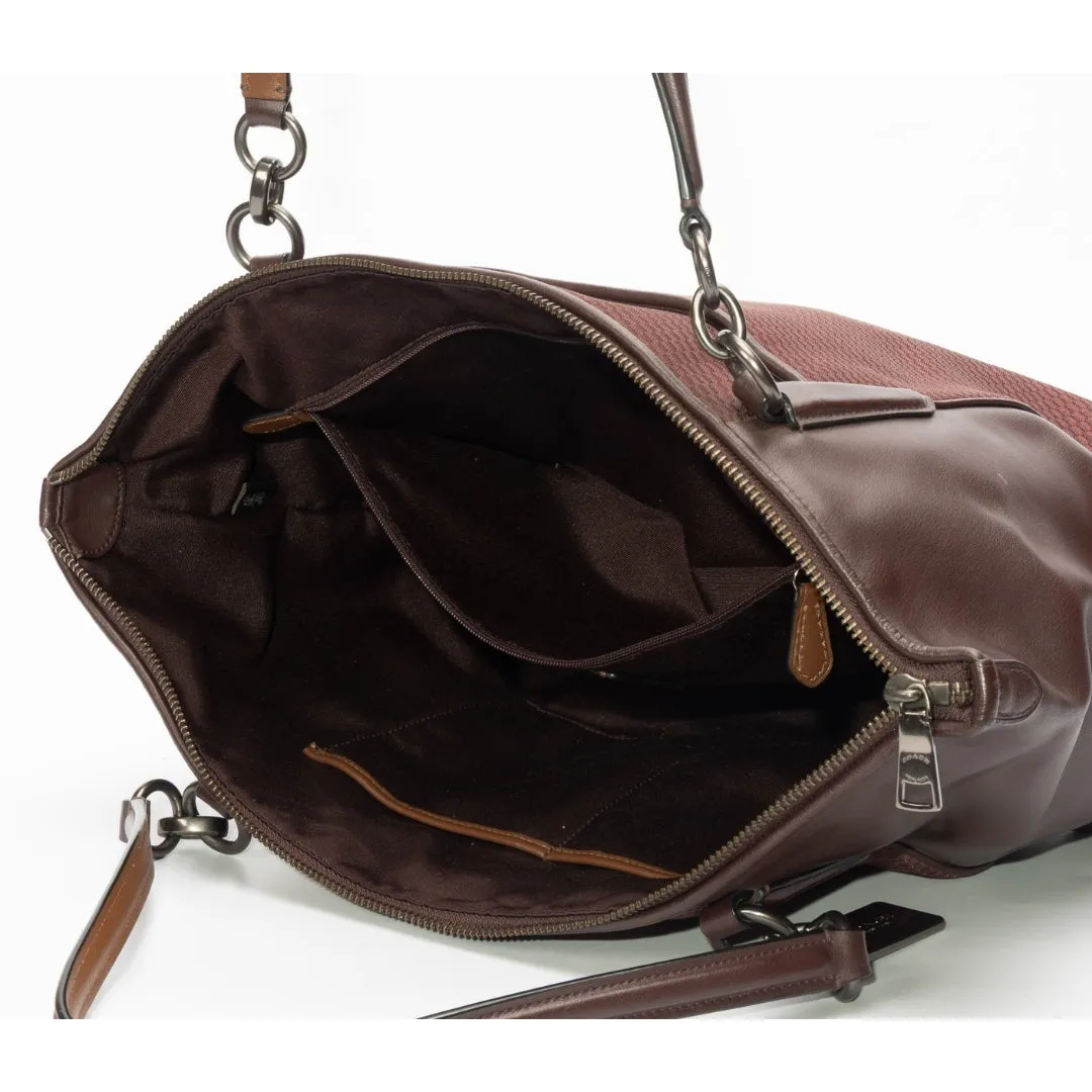 Coach Ava Crossgrain Leather Tote