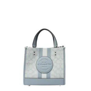 Coach Dempsey 22 in Signature Jacquard Tote