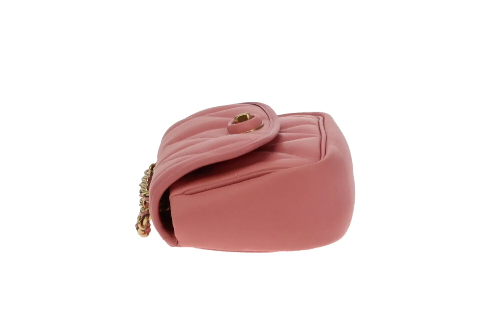 Coach Pink Quilted Pillow Madison 18 Shoulder Bag