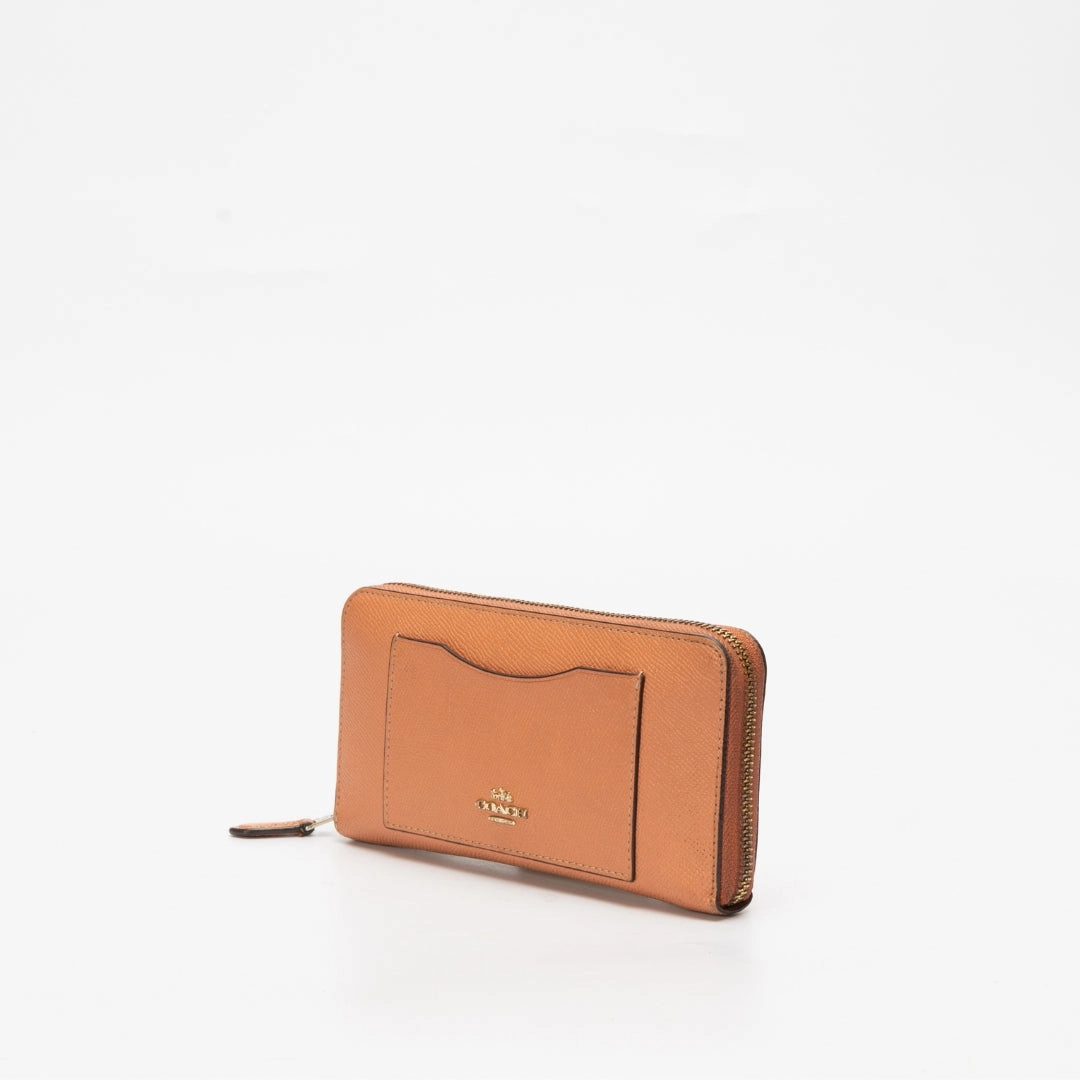 Coach Accordion Zip Wallet