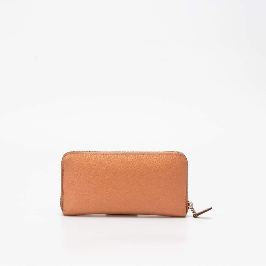 Coach Accordion Zip Wallet