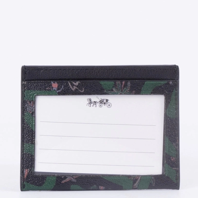 Coach X Keith Haring Slim ID Card Case With Hula Dance Print