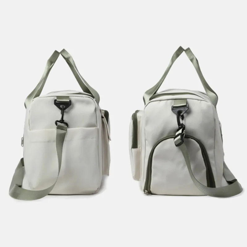 Contrast Color Oxford Sports Training Duffle with Logo Option
