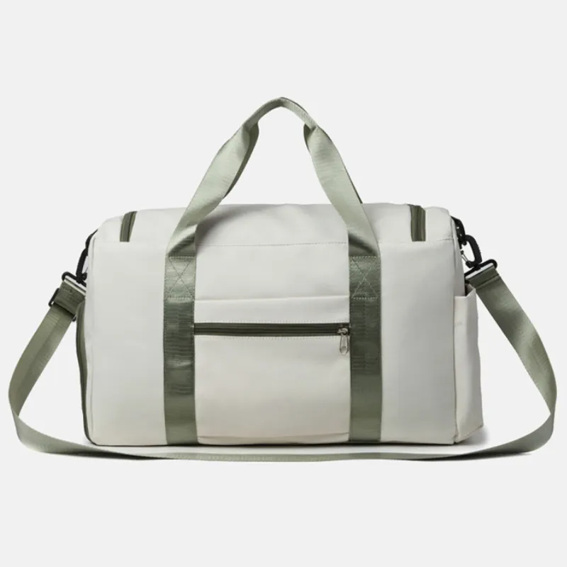 Contrast Color Oxford Sports Training Duffle with Logo Option