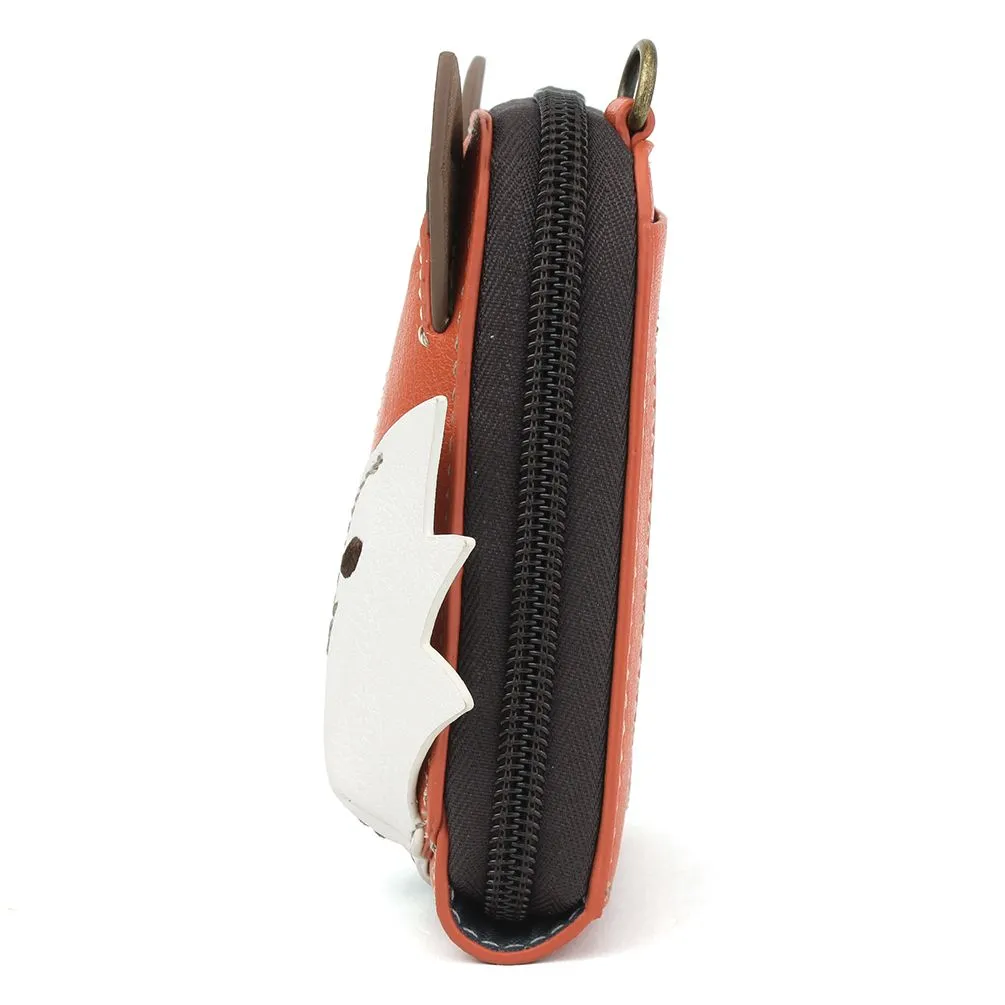 Cute-C - Credit Card Holder / Wallet Wristlet - Fox
