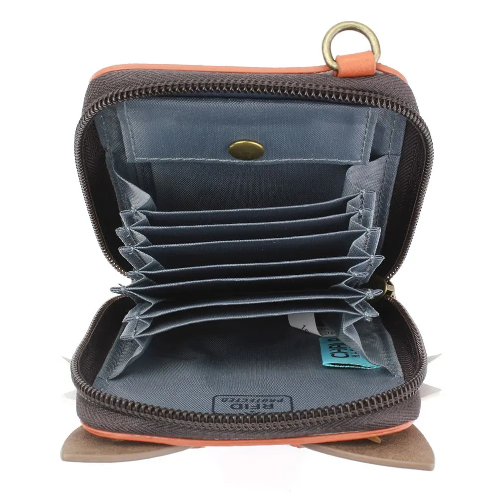 Cute-C - Credit Card Holder / Wallet Wristlet - Fox