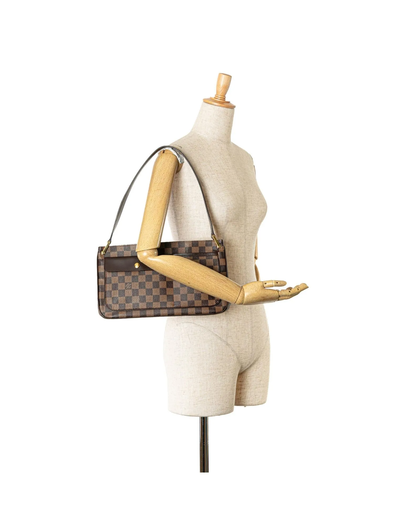 Damier Azur Canvas Pochette Shoulder Bag