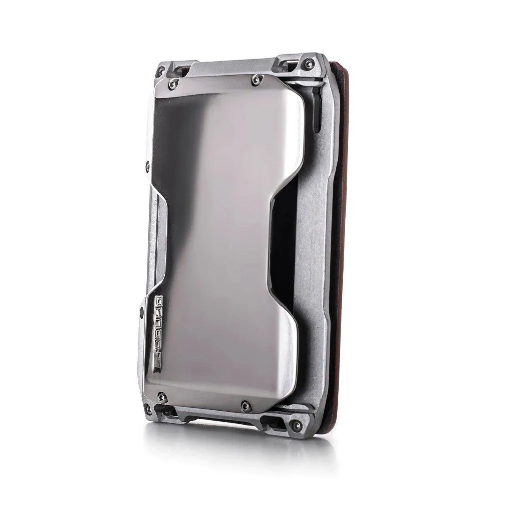 Dango Products A10 Elements Special Edition - Nickel Plated Wallet