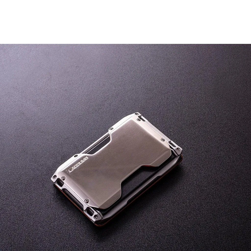 Dango Products A10 Elements Special Edition - Nickel Plated Wallet