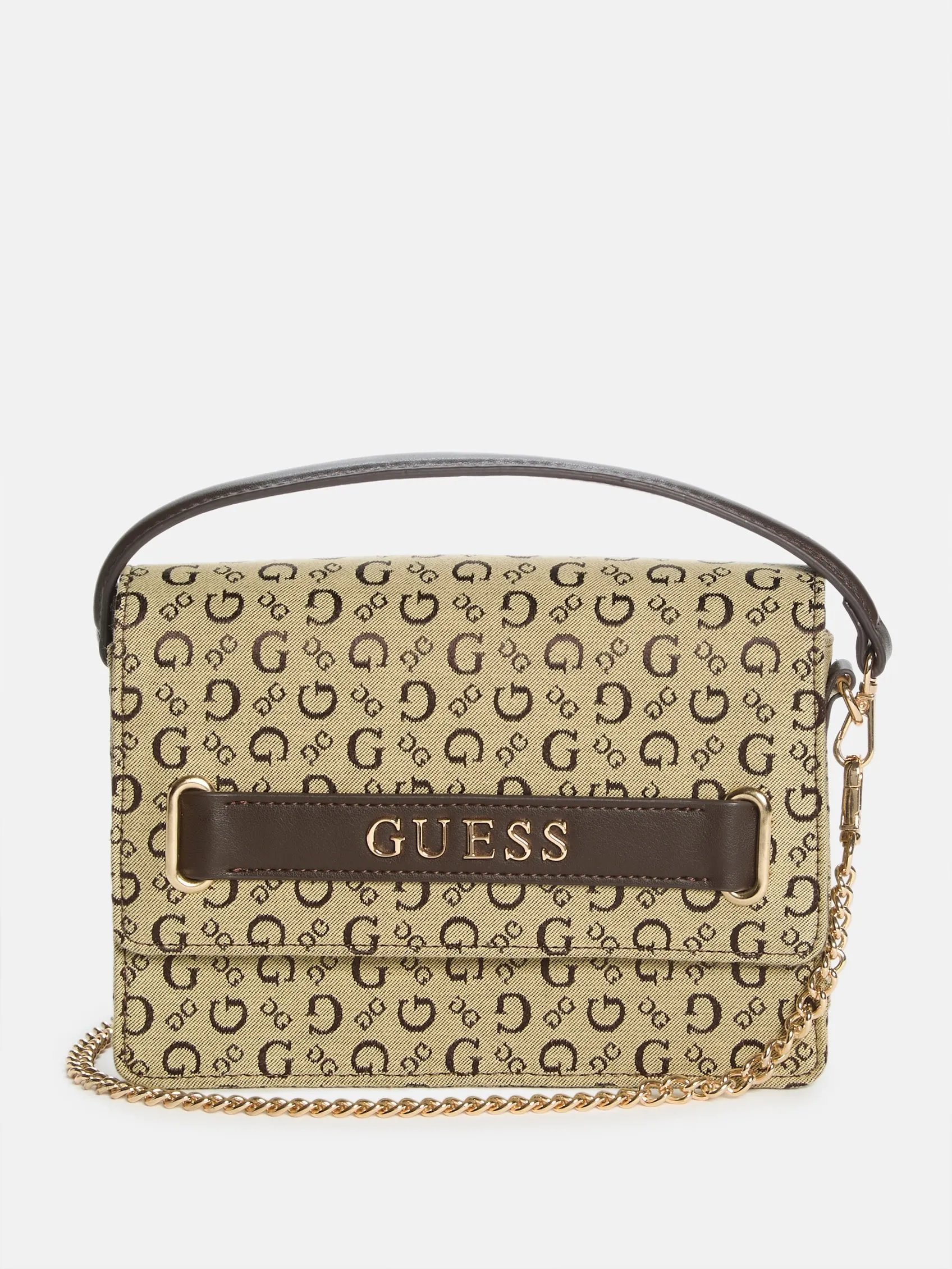 Deerfield Jacquard Logo Mini Crossbody
