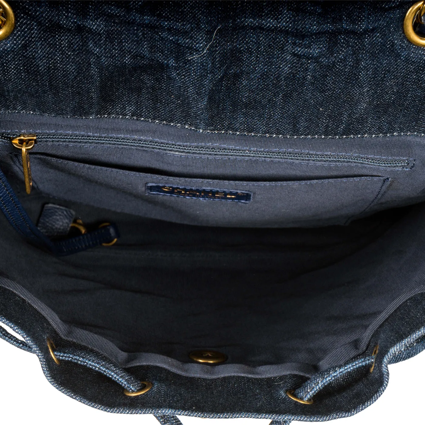 Denim Backpack