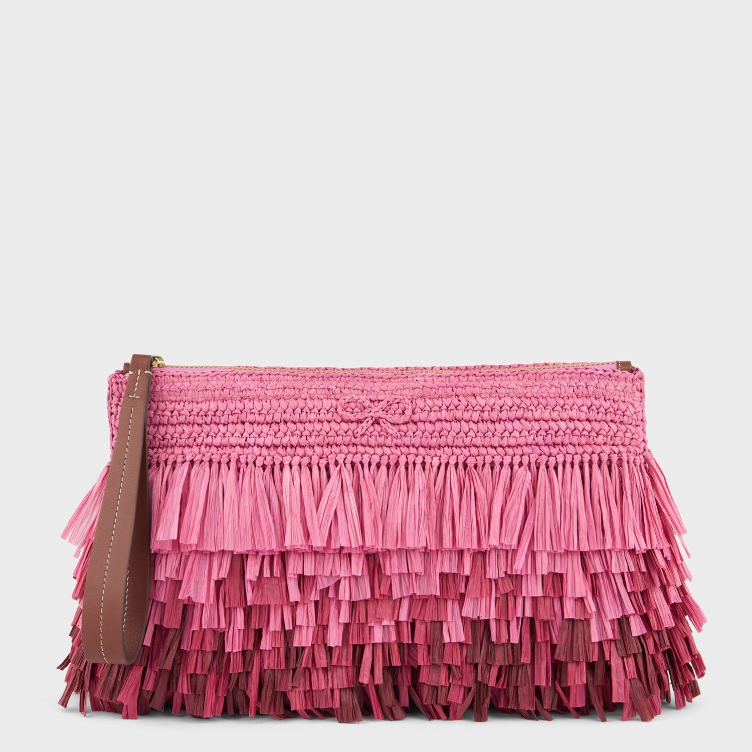 Dgrad Shag Raffia Clutch