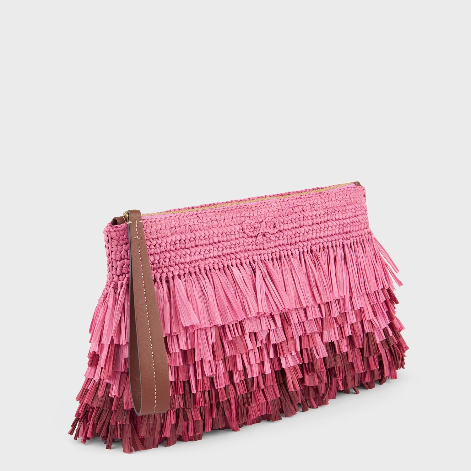 Dgrad Shag Raffia Clutch