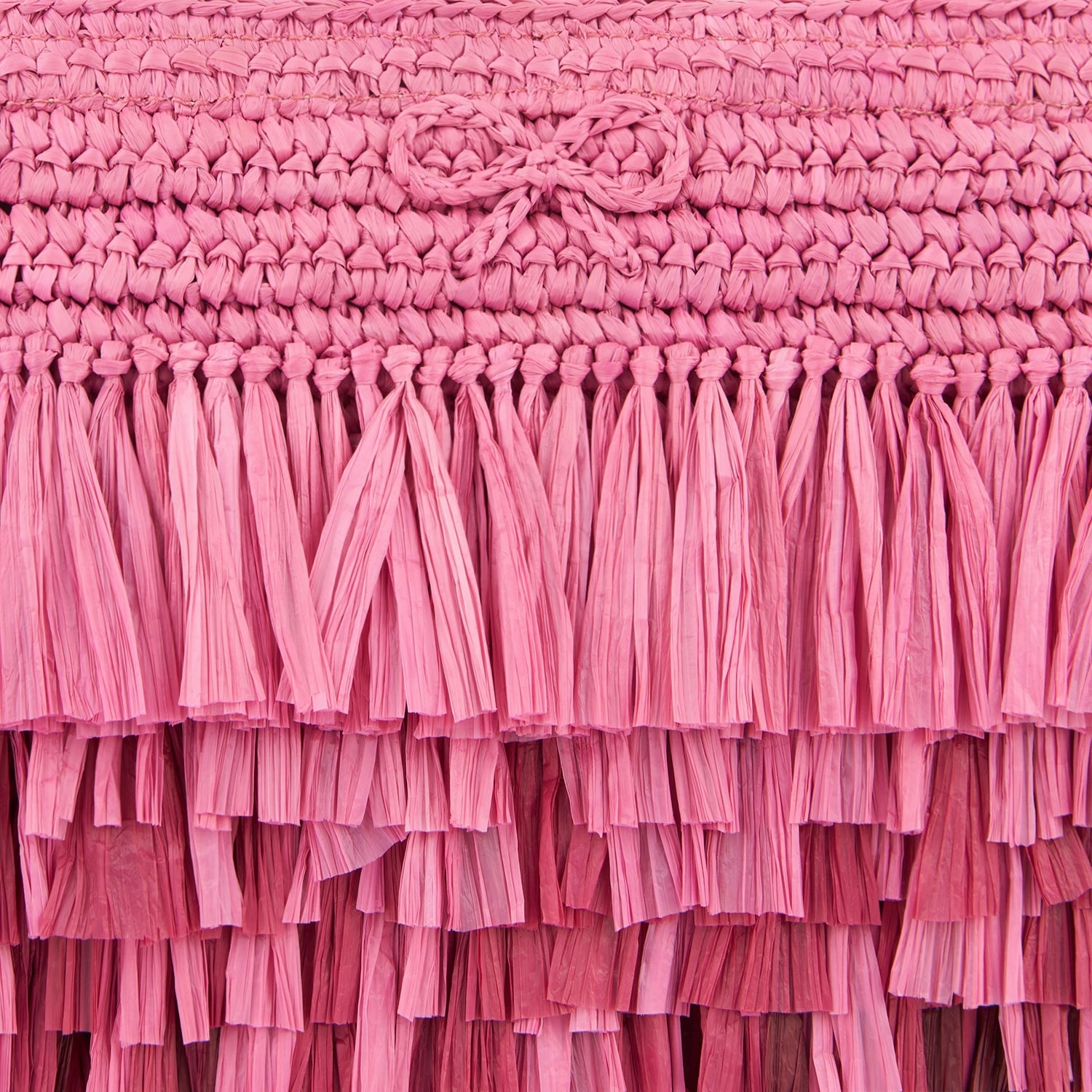 Dgrad Shag Raffia Clutch