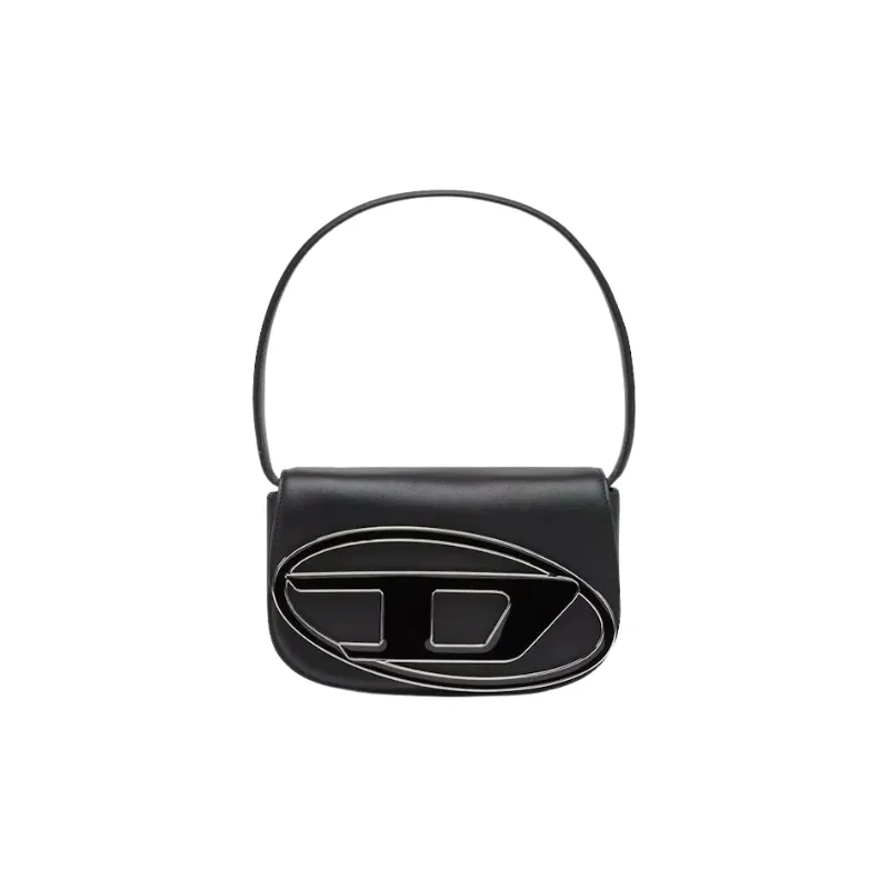 Diesel 1Dr Shoulder Bag Nappa Leather Black