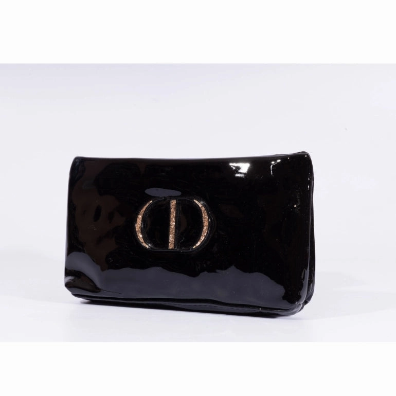 Dior 30 Montaigne Patent Leather Cosmetic Pouch