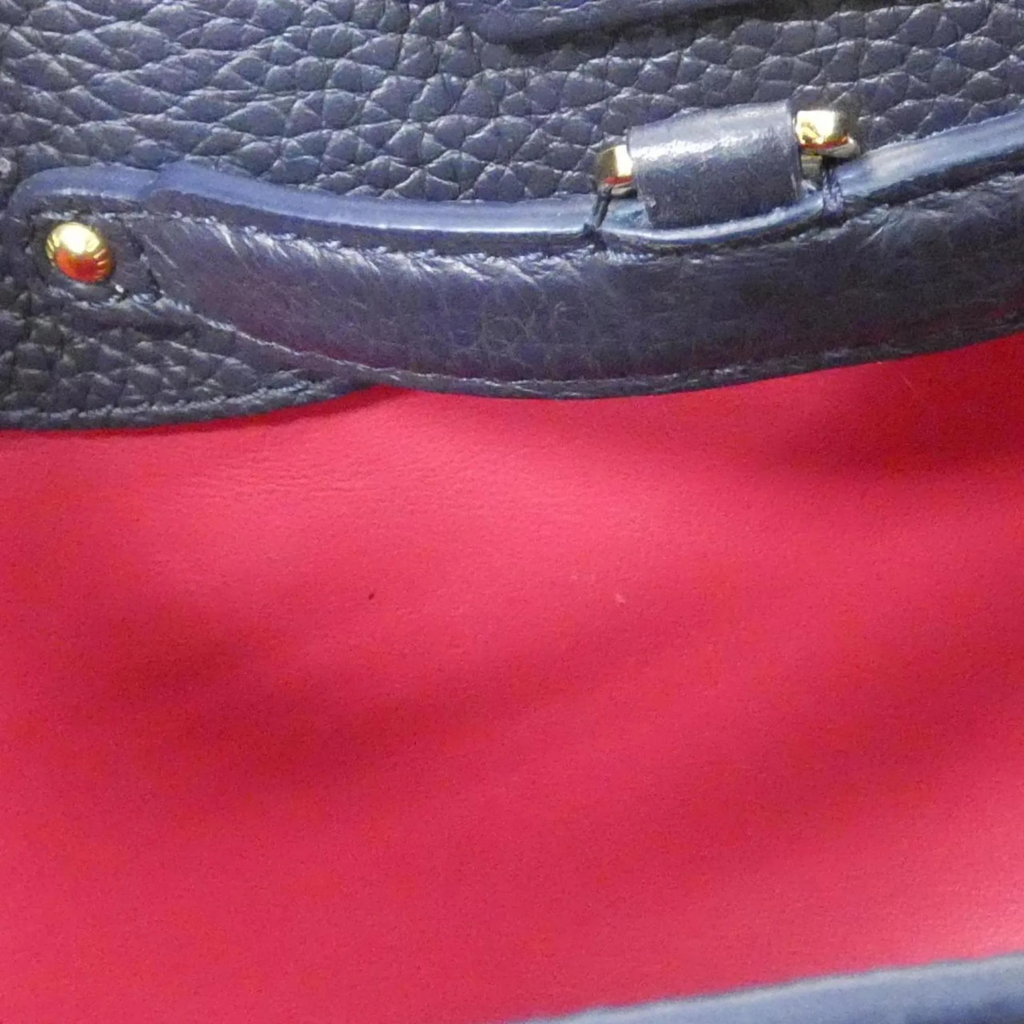 Elegant Leather Capucines with Dust Bag and Shoulder Strap