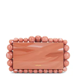 EOS Acrylic Clutch, Pink Coral