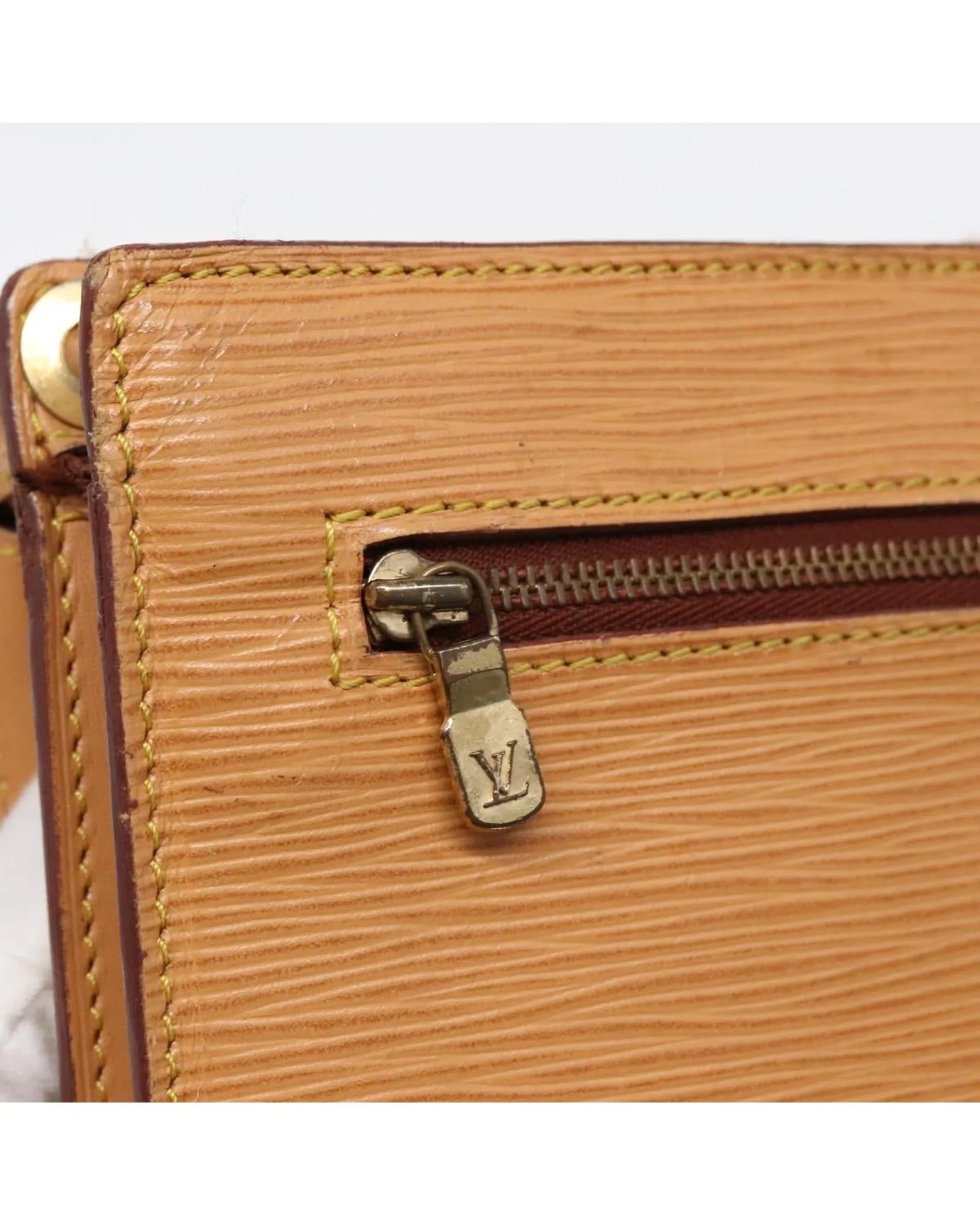 Epi Angian Leather Shoulder Bag