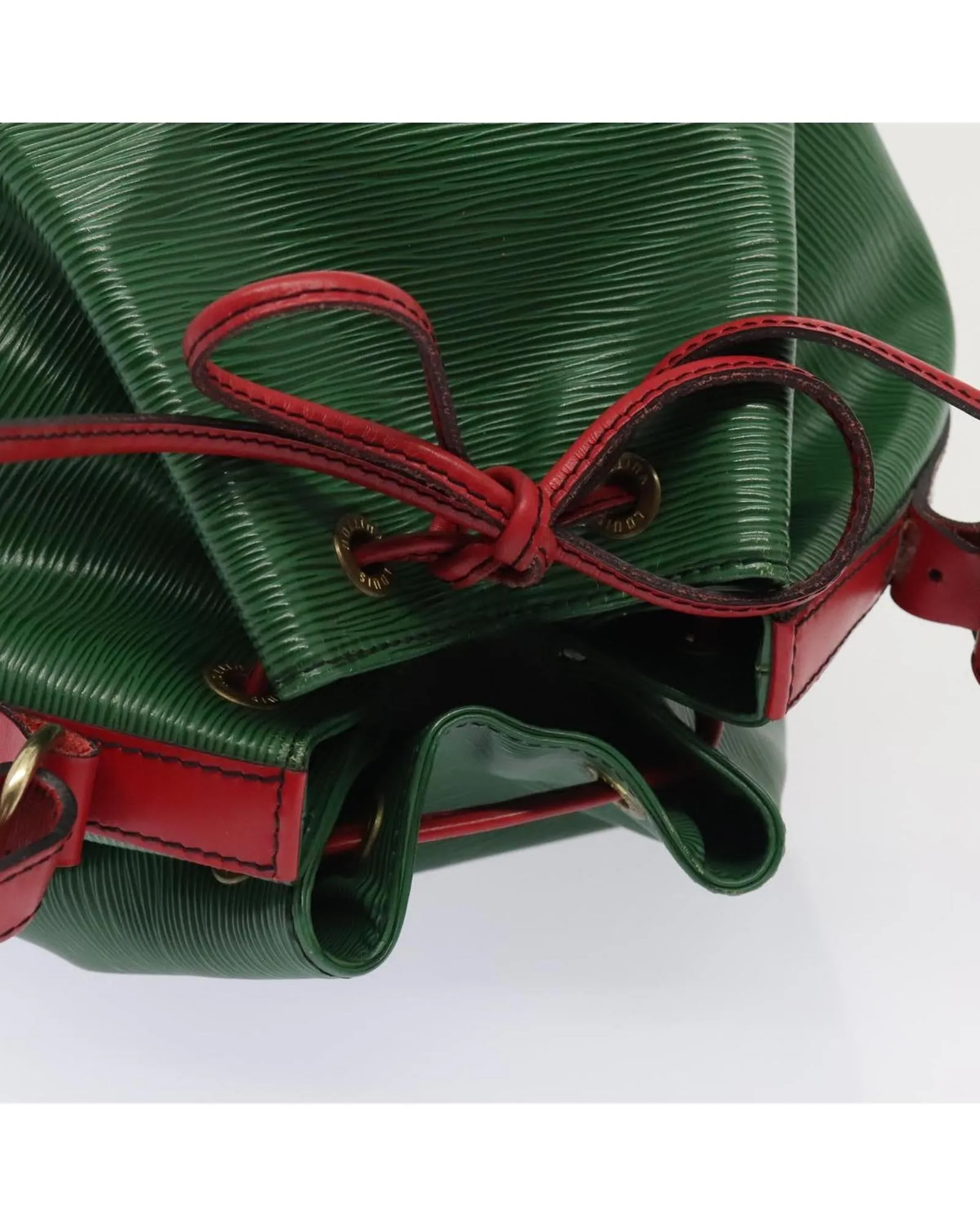 Epi Leather Bicolor Petit Noe Shoulder Bag