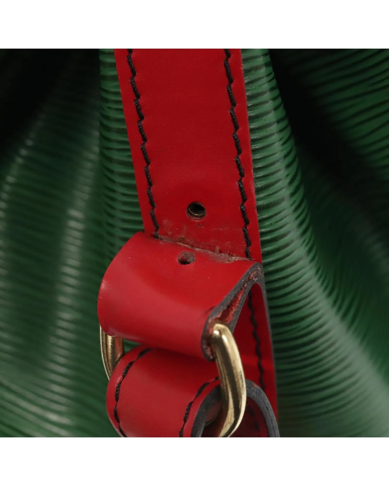 Epi Leather Bicolor Petit Noe Shoulder Bag