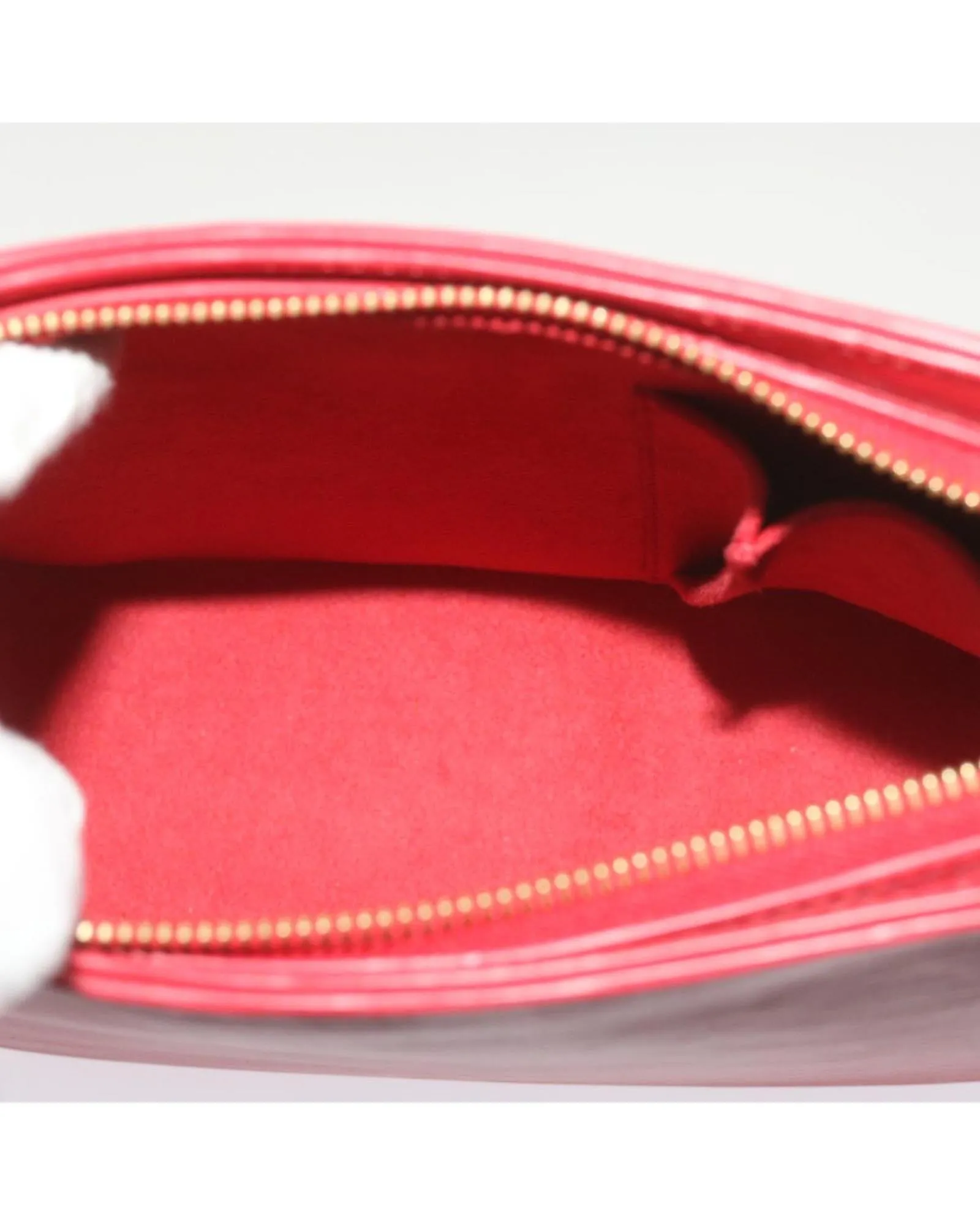 Epi Leather Shoulder Bag Red
