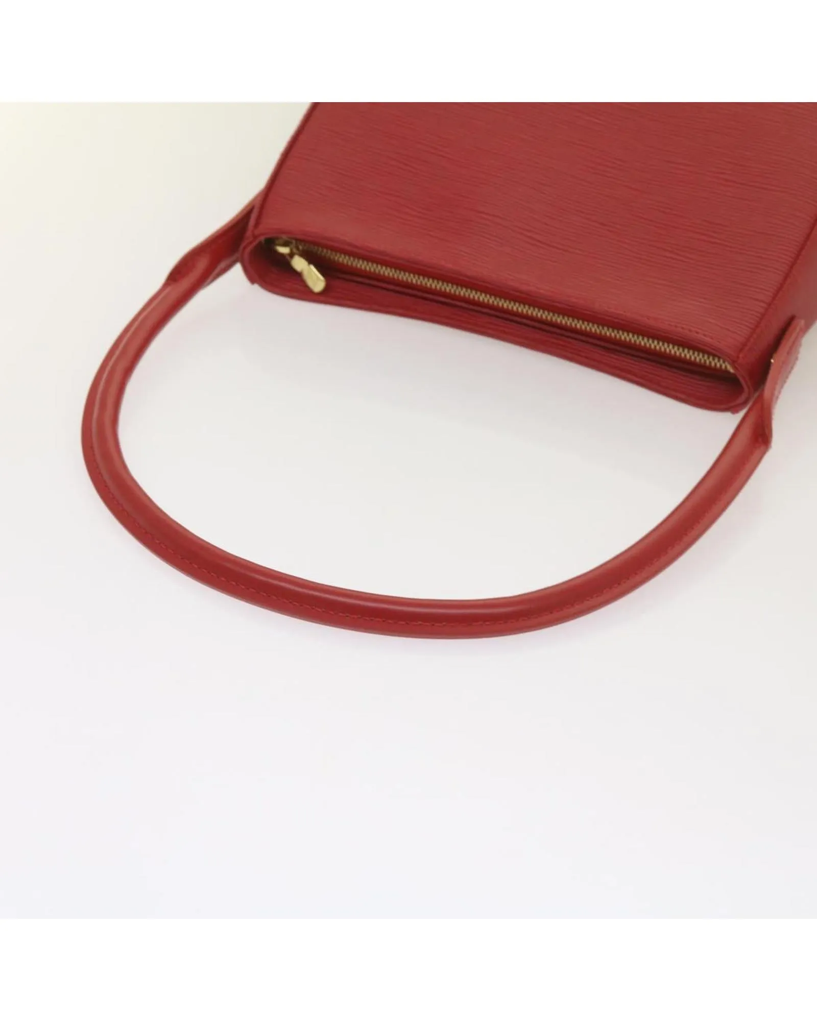 Epi Leather Shoulder Bag Red