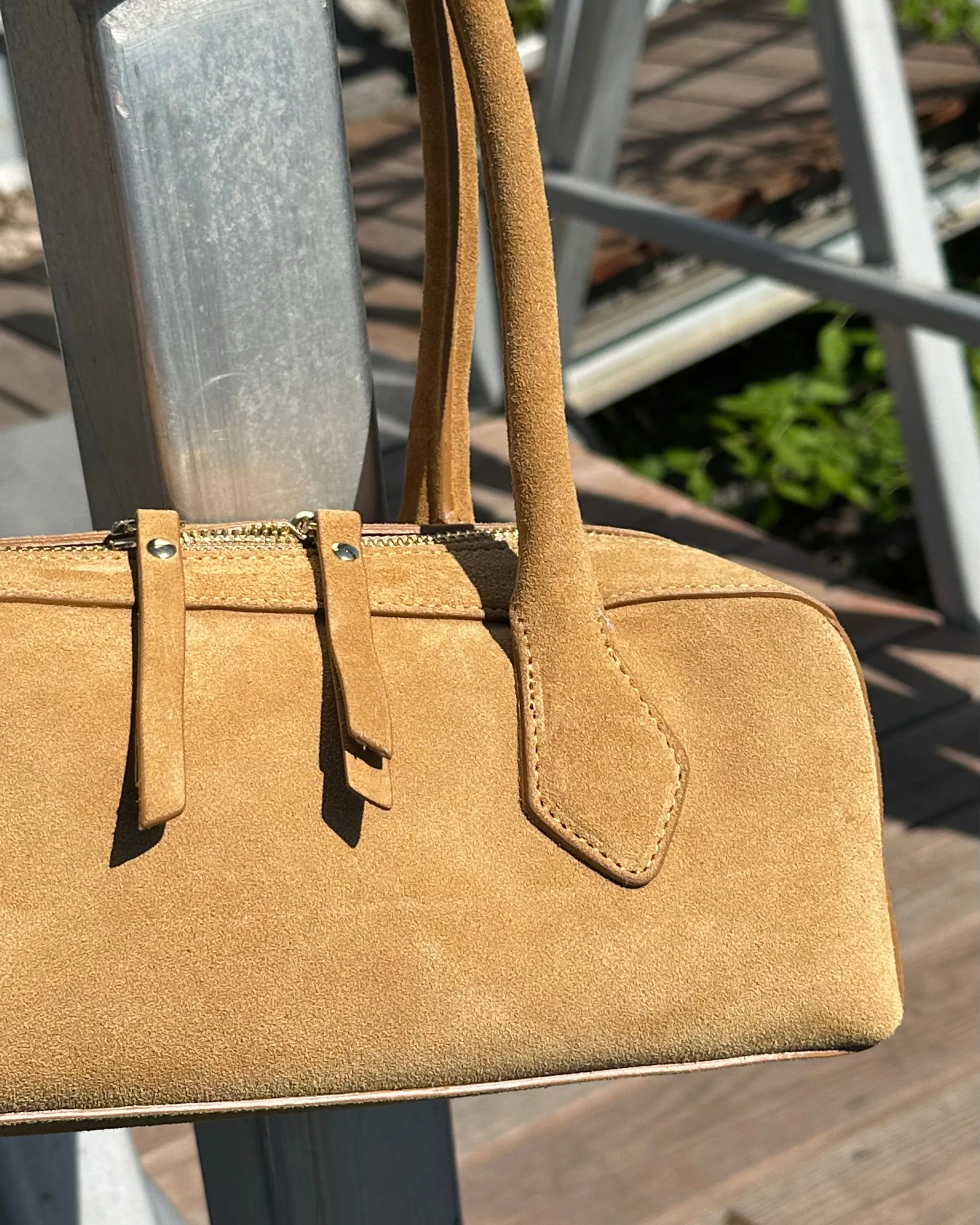Evanna Camel Suede
