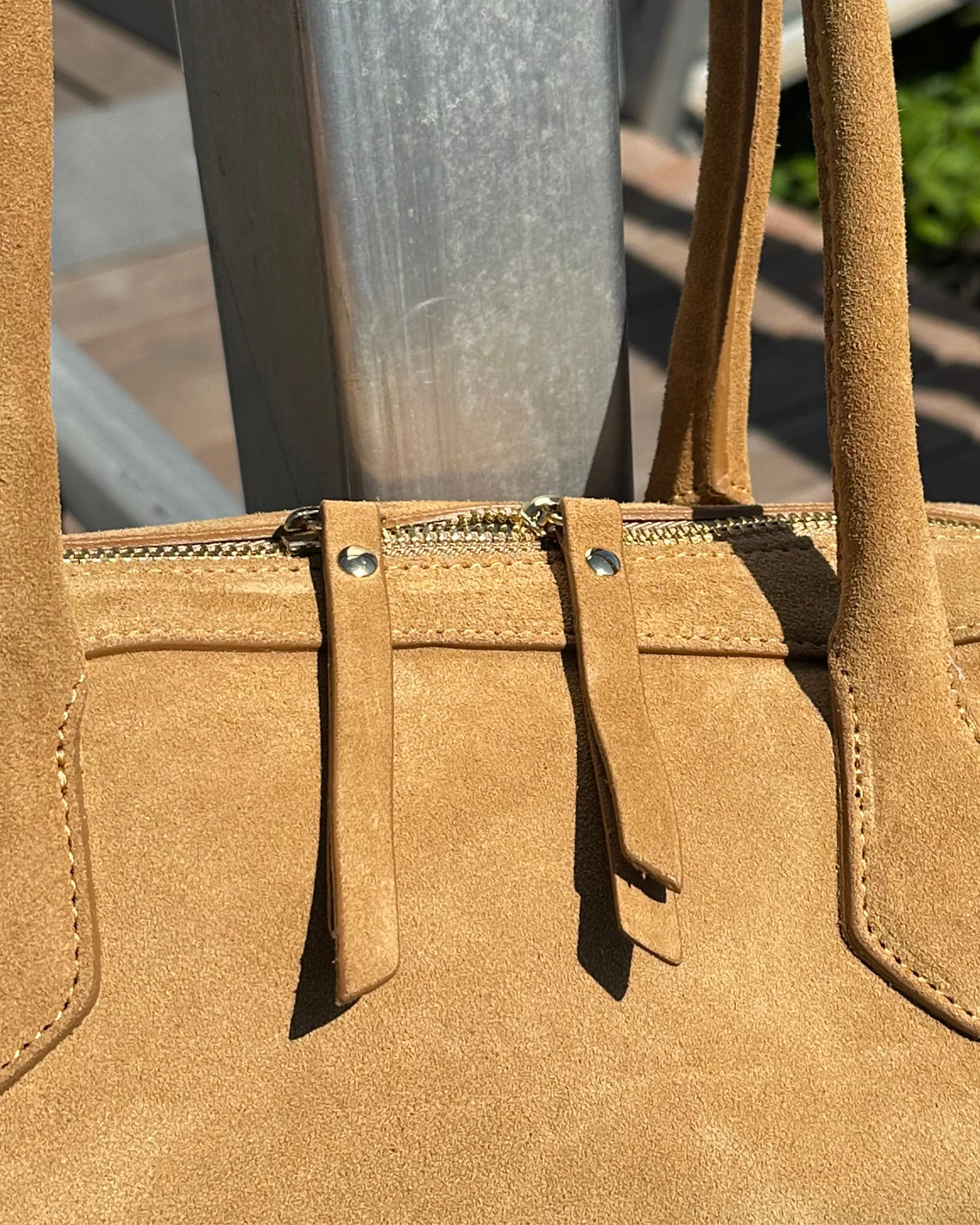 Evanna Camel Suede