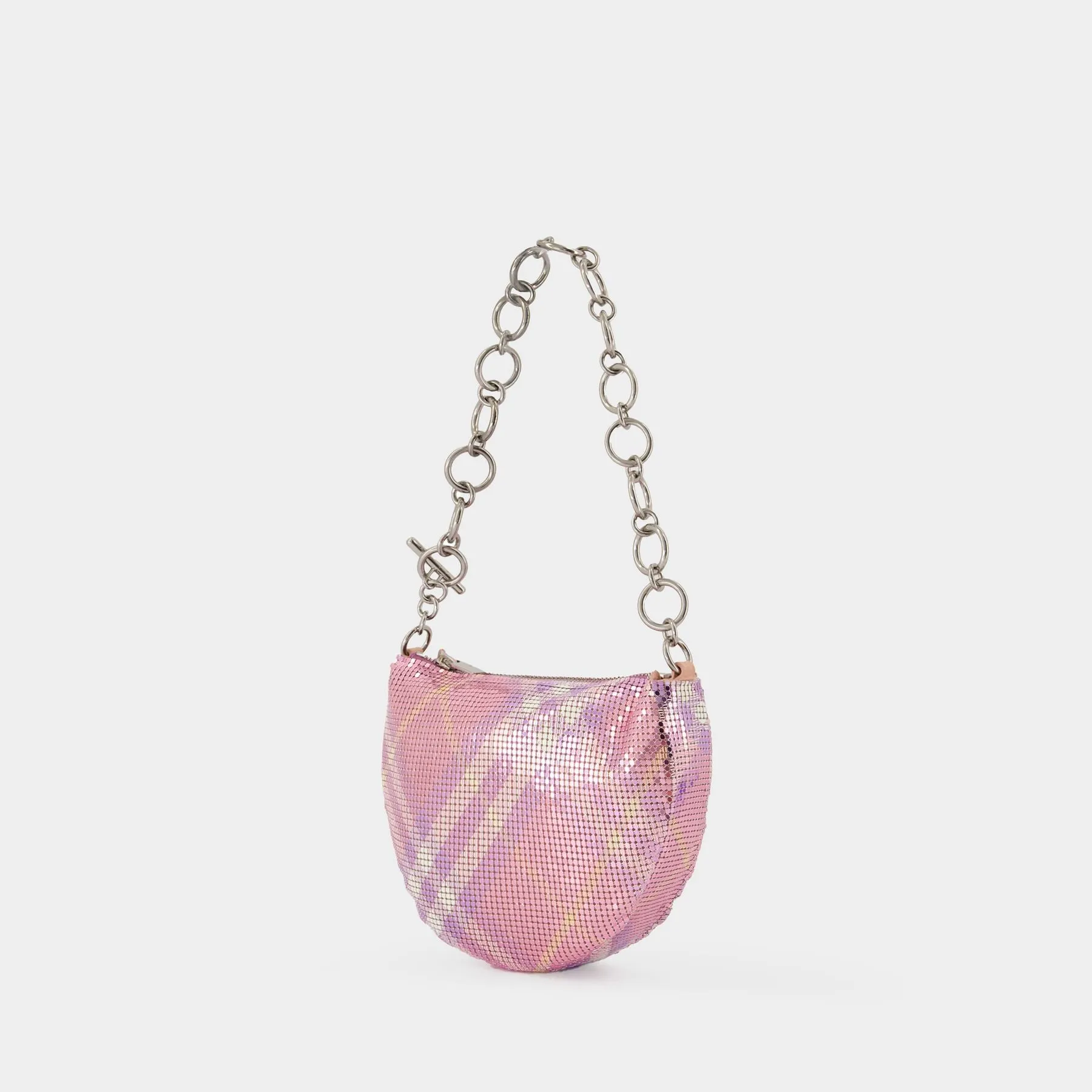 Eve Wallet On Chain - Burberry - Metal - Pink
