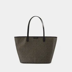 Ever Ready Shopper Bag - Tory Burch - Cotton - Black