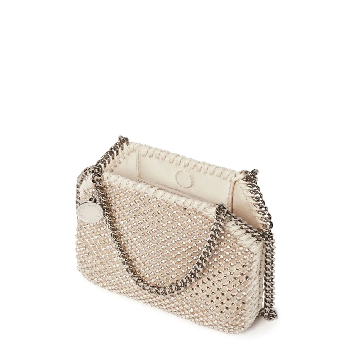 Falabella Evening Crystal Mesh, Honey