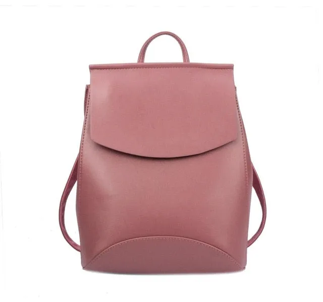 Fashion Women Backpack High Quality Youth Leather Backpacks for Teenage Girls Female School Shoulder Bag Bagpack mochila